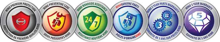 Hino Garantie Premium Pack, Garantie Hino