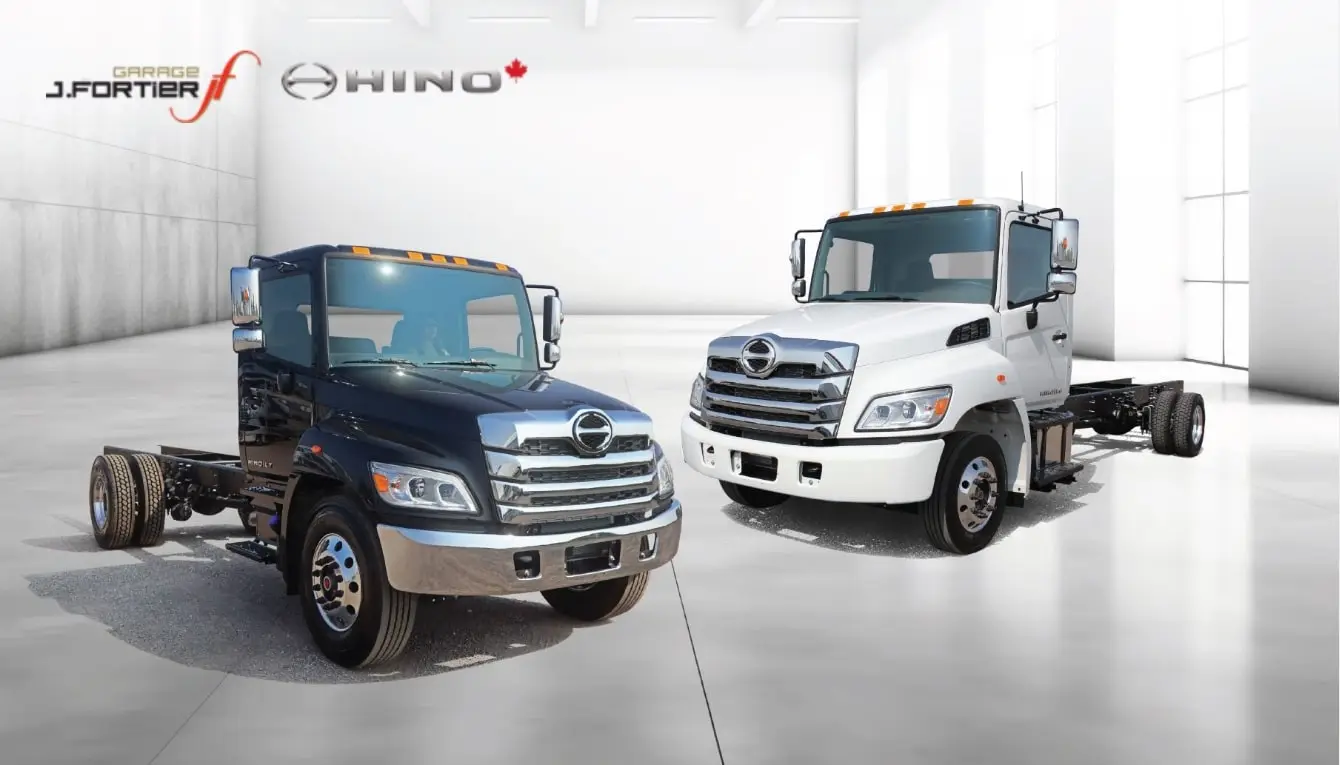 Les modèles de Camions Hino Canada : découvrez les modèles et usages adaptés à vos besoins
