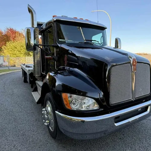 Kenworth T370 2023 avec plateforme NRC 20TB de 24 pieds