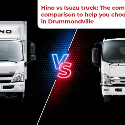 Hino vs Isuzu truck: The complete comparison to help you choose your truck in Drummondville