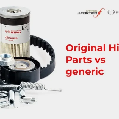 Original Hino Parts vs Generic Parts: The Strategic Choice for Your Truck in Drummondville