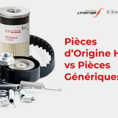 Pièces Hino d’Origine vs Pièces GĂ©nĂ©riques : Le Choix StratĂ©gique pour Votre Camion Ă Drummondville
